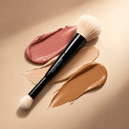 Dual-Ended Cheek + Eye Brush