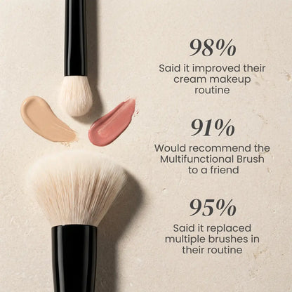 Dual-Ended Cheek + Eye Brush